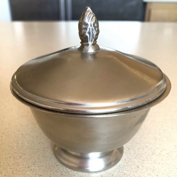 Paul Revere Repro Silverplate SUGAR BOWL w/ Lid - Picture 4 of 11